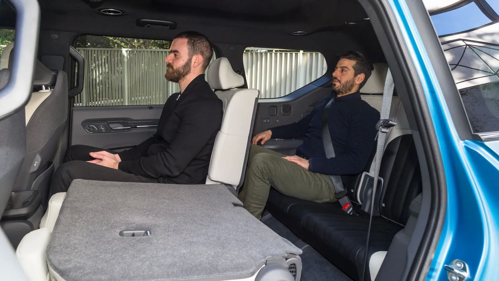 Το πιο ευρύχωρο αυτοκίνητο στο AutoΤρίτη Test Center, Kia EV9, προσφέρεται σε 6-θέσια ή 7-θέσια διάταξη.