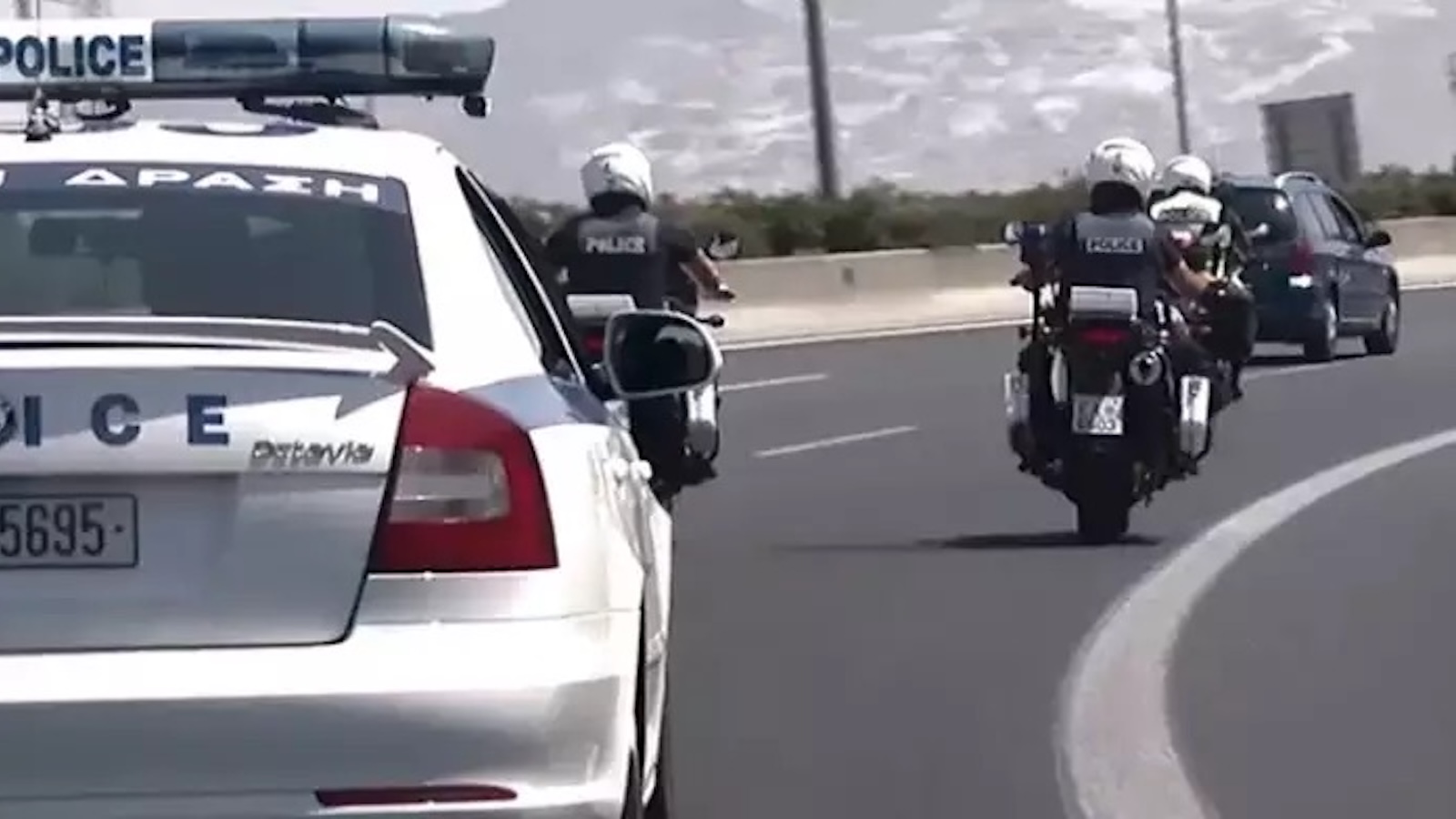 Καταδίωξη στην Ιονία Οδό