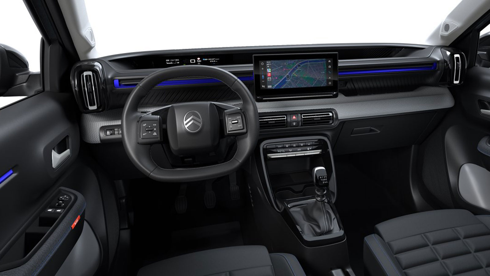 Στην καμπίνα, το νέο Citroen C3 υιοθετεί τη νέα φιλοσοφία της εταιρείας που ονομάζεται C-Zen Lounge και έχει προσανατολισμό προς την άνεση και την πρα