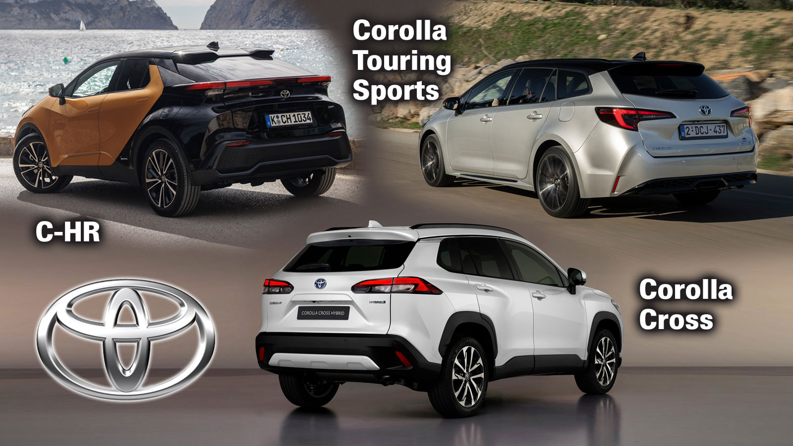 Υβριδικά Toyota με 140 άλογα: Corolla Wagon, Corolla Cross ή C-HR;