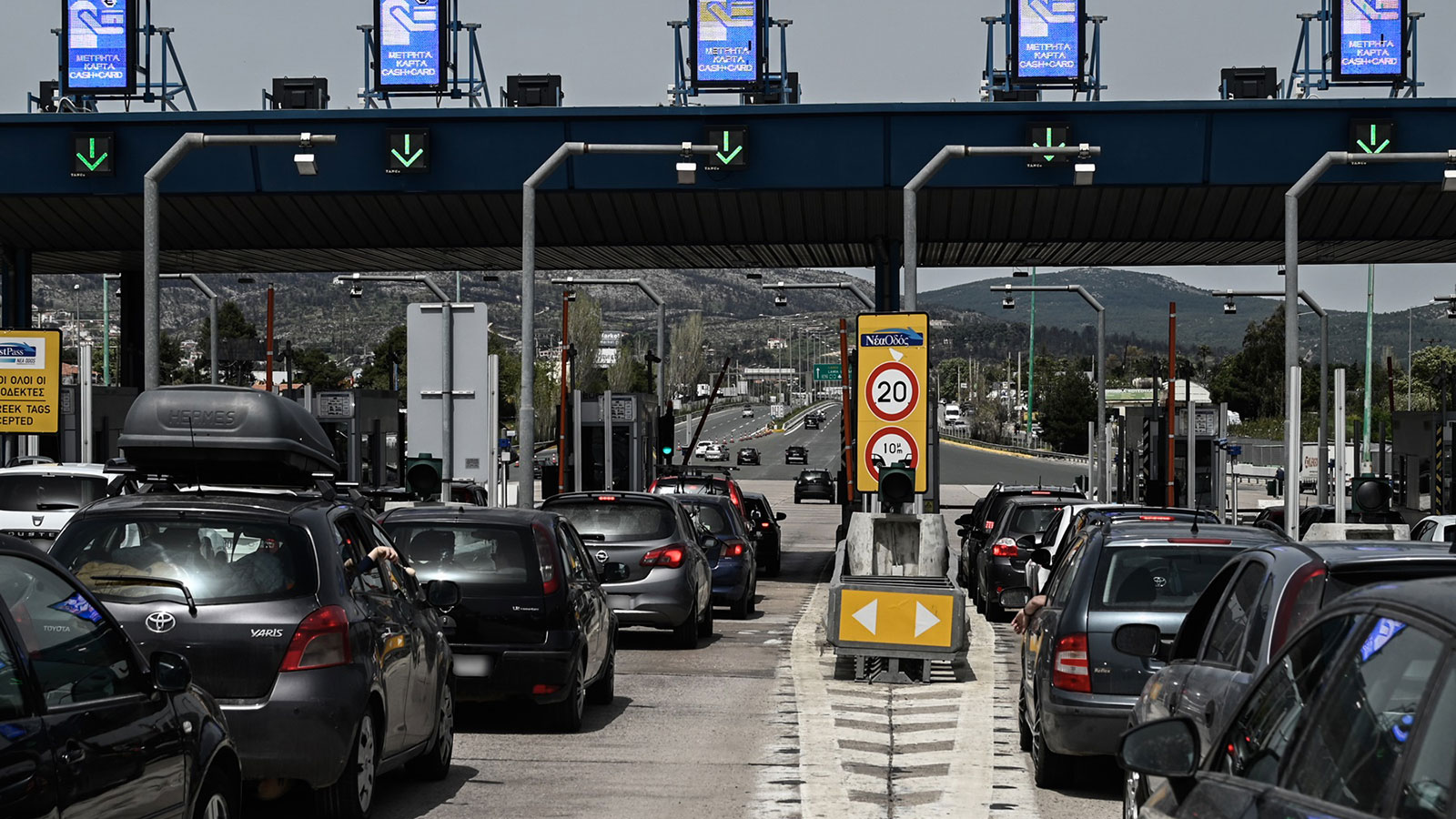 Πλήρης αποκλεισμός λωρίδας σε διόδια για 1,5 μήνα - Πού & πότε θα γίνει;