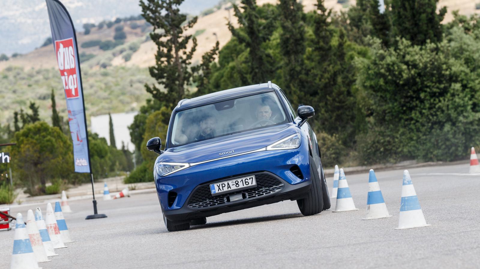 Elk Test στο smart #1: Κέρδισε τις εντυπώσεις οδηγού και επιβατών