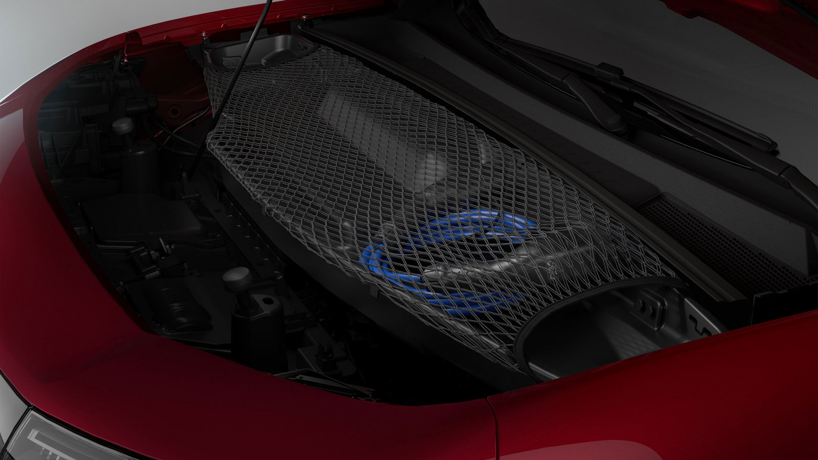 Το σύστημα οργάνωσης FRUNK στο Ford Capri είναι ένα ανθεκτικό πλαστικό κουτί που εφαρμόζει με ακρίβεια κάτω από το εμπρός καπό των μοντέλων αυτών, προ