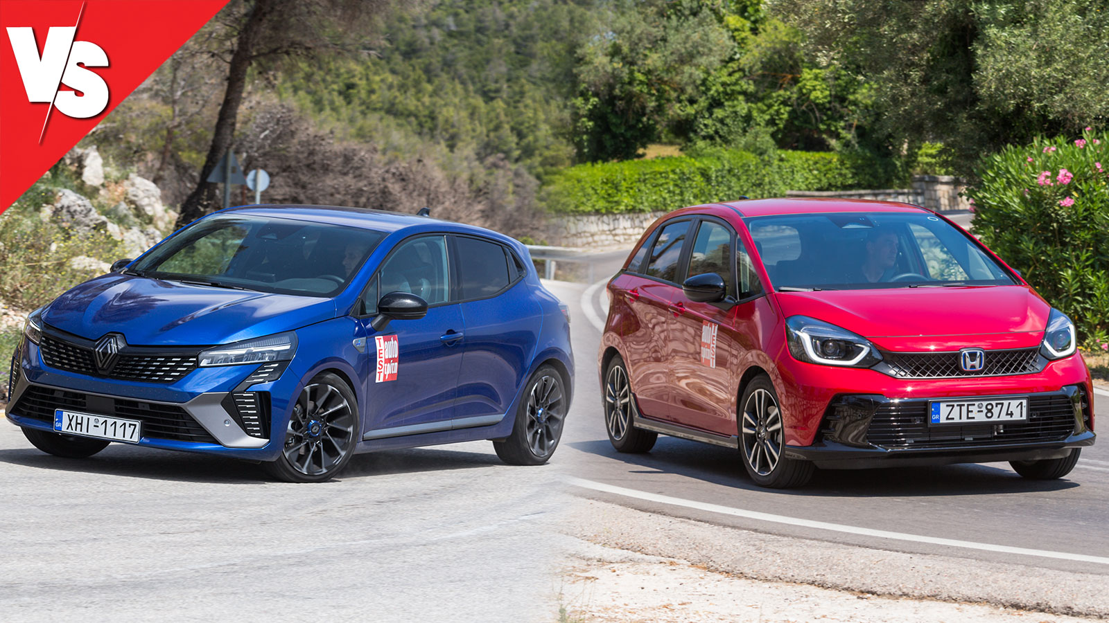 Full υβριδικά μικρά αυτοκίνητα: Honda Jazz (122 PS) ή Renault Clio (145 PS); | autotriti.gr