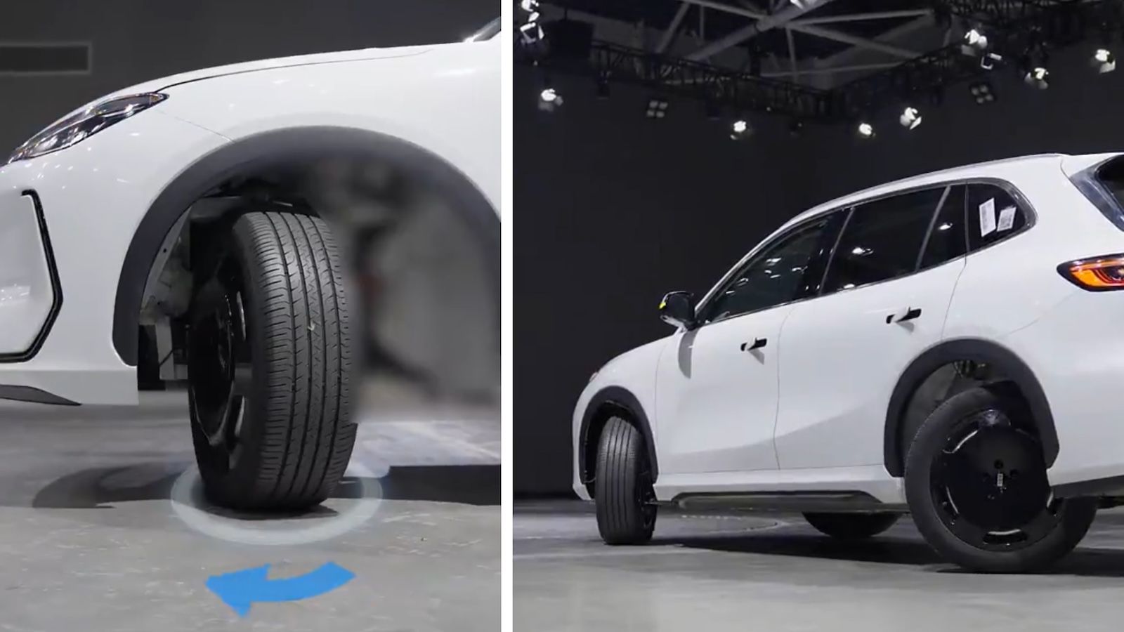 Geely EX5: Κινεζικό SUV στρίβει επί τόπου με τετραδιεύθυνση 90°