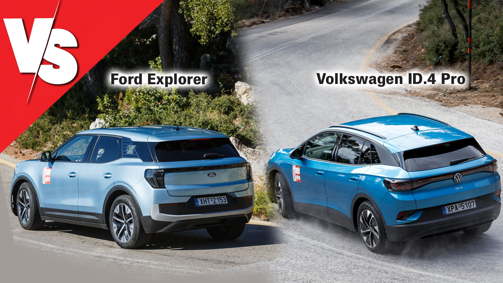 Στο ίδιο πάτωμα αλλά με διαφορές: Ford Explorer ή VW ID.4 Pro;