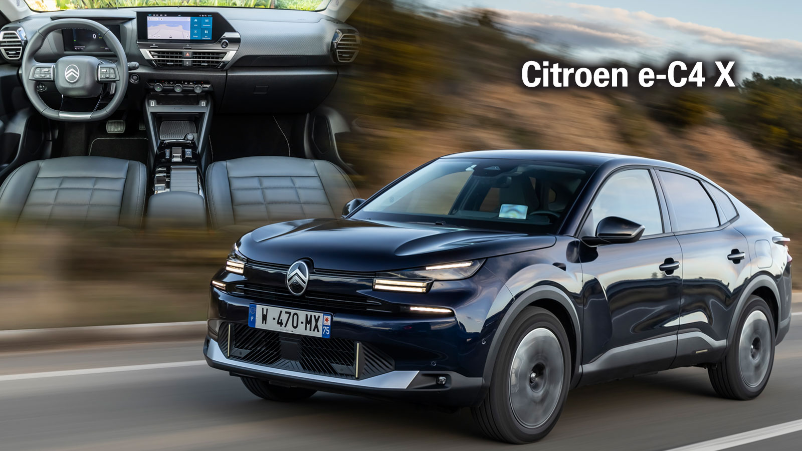 Η ηλεκτρική γκάμα της Citroen: Από το νέο e-C3 ως το coupe SUV e-C4 X