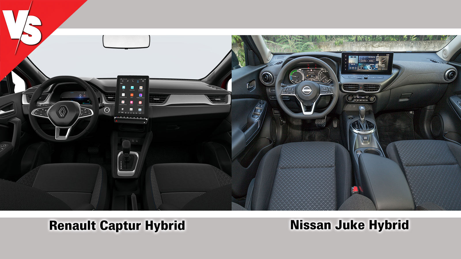 Full υβριδικά μικρά SUV στα 145 άλογα: Nissan Juke ή Renault Captur;