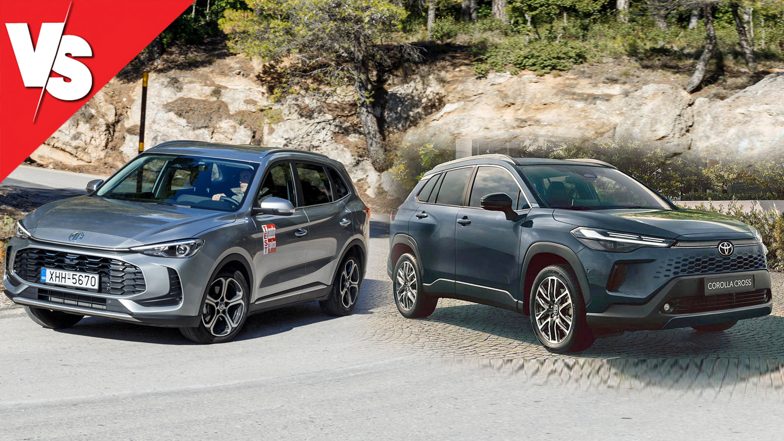 Best-seller SUV στη λιανική: MG ZS Max Hybrid+ & Toyota Corolla Cross