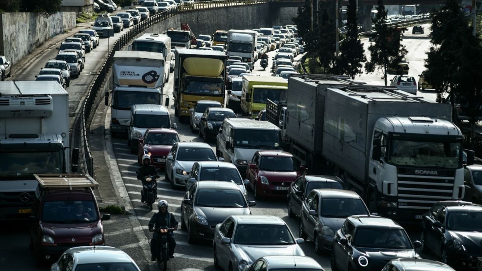 Μποτιλιάρισμα στον Κηφισό