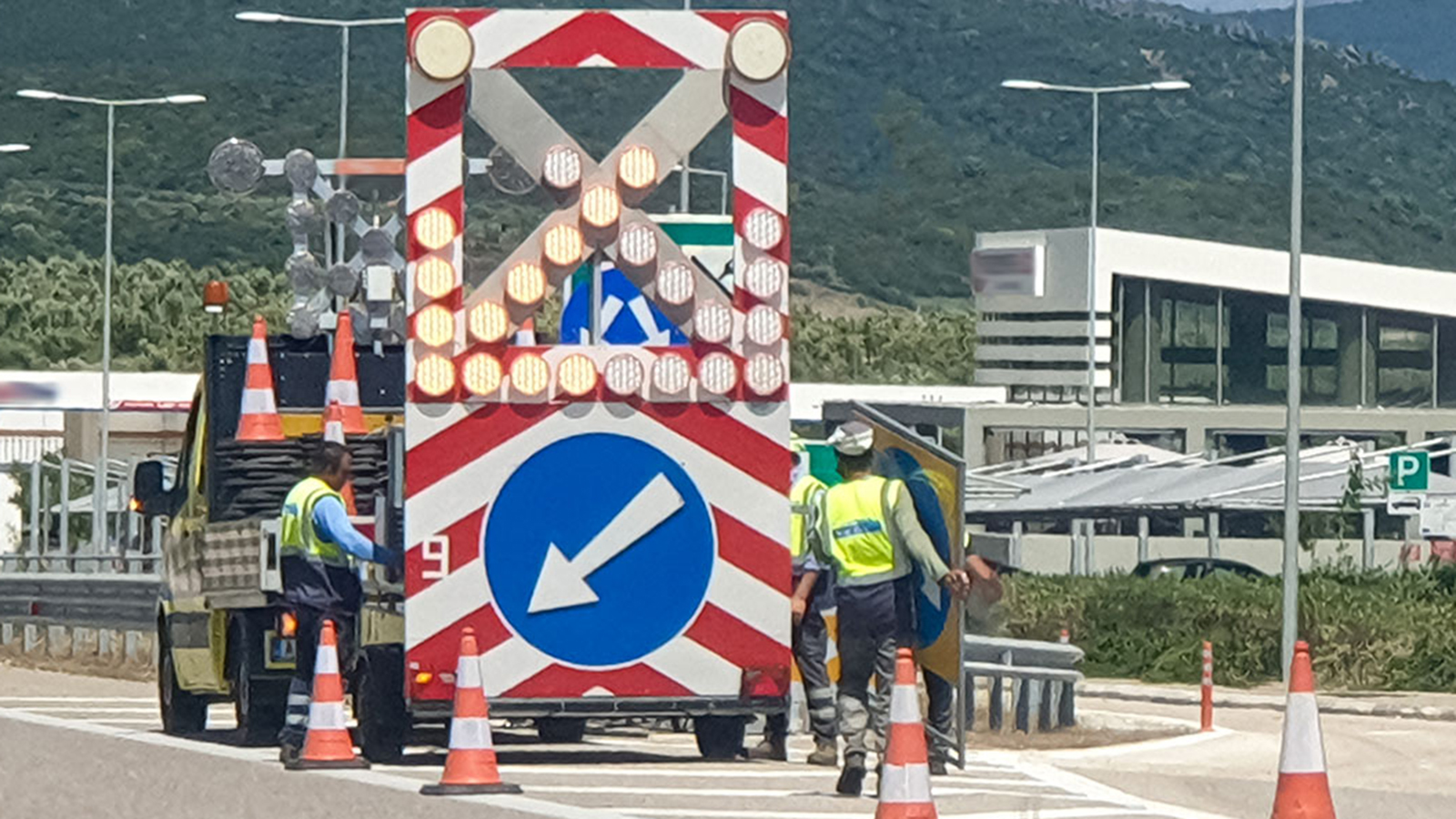 Κυκλοφοριακές ρυθμίσεις σε Αθηνών-Λαμίας και Αθηνών-Κορίνθου