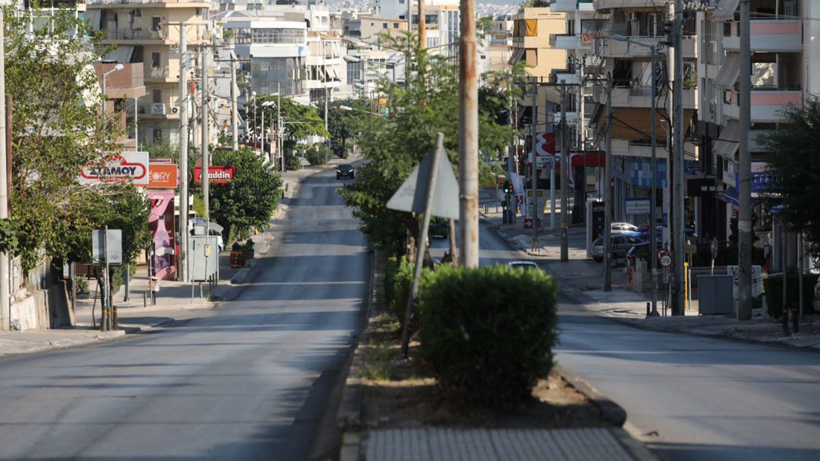 Λεωφ. Αμφιθέας: Χωρίς αριστερή λωρίδα τα δύο ρεύματα για δύο ημέρες 