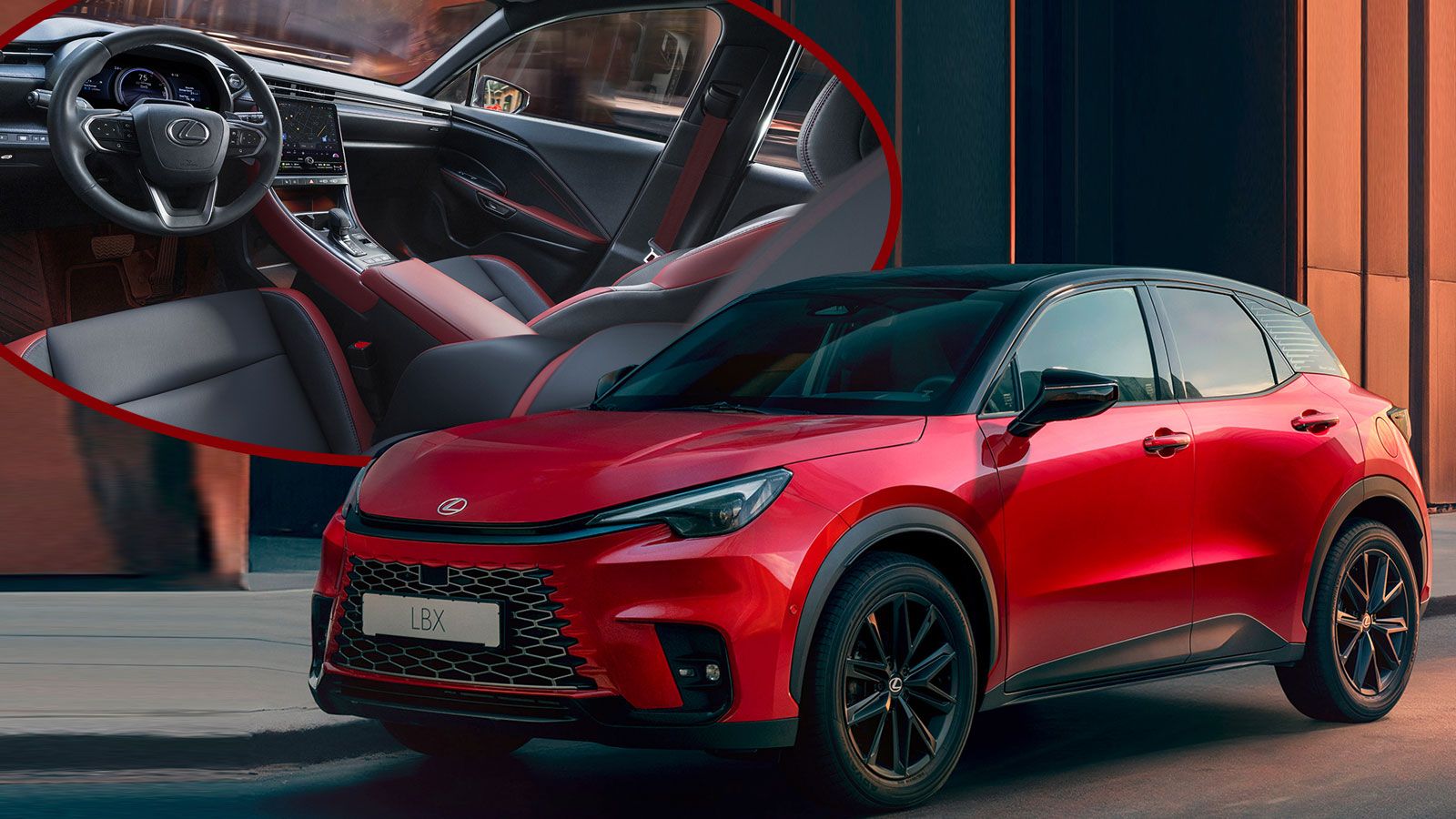 Special σχεδίαση - διακόσμηση, μέσα και έξω, φέρει η έκδοση Vibrant Edition στην γκάμα του Lexus LBX.