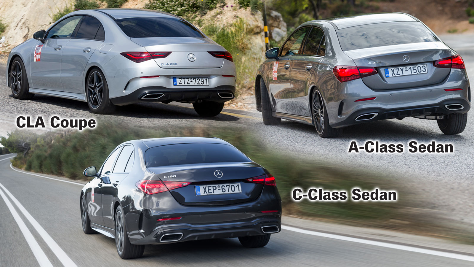 Ποια Mercedes στα ίδια λεφτά: A-Class sedan, CLA Coupe ή C-Class sedan;