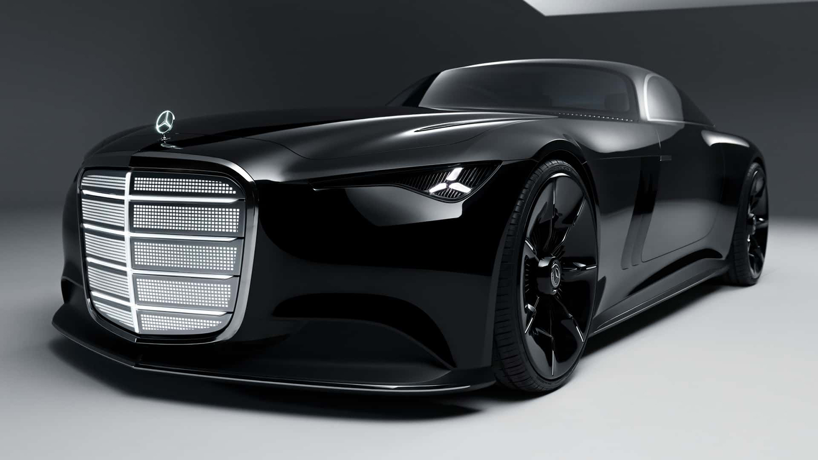 Mercedes Vision Iconic: Φορτιστής η βαφή & ταμπλό Zeppelin με AI