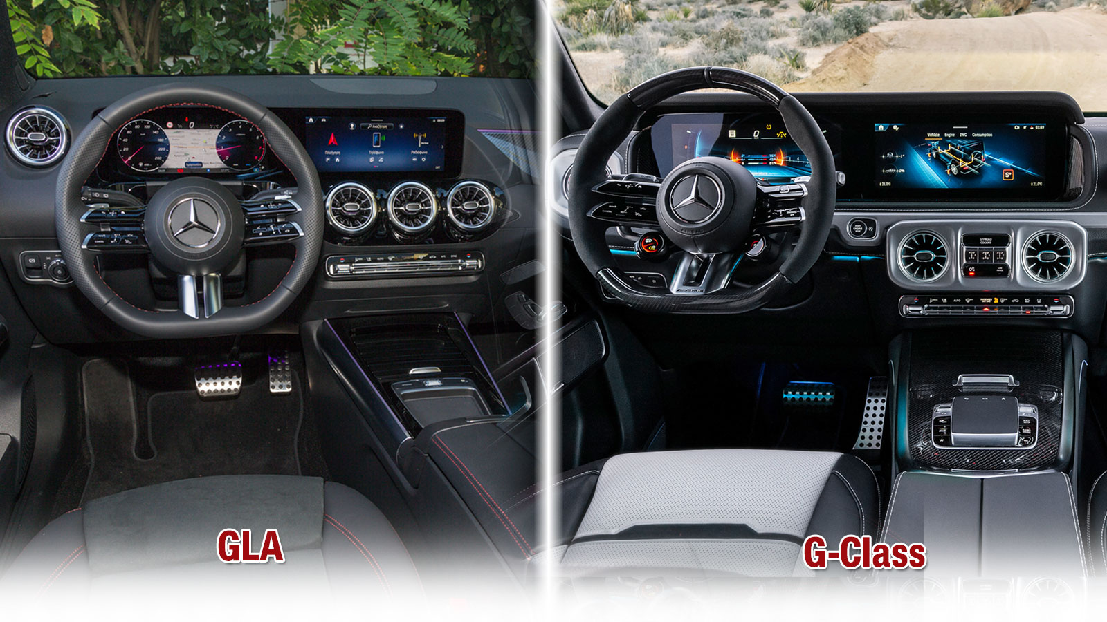 GLA & G-Class: Τι χαρακτηριστικά έχουν τα δύο άκρα των Mercedes SUV;