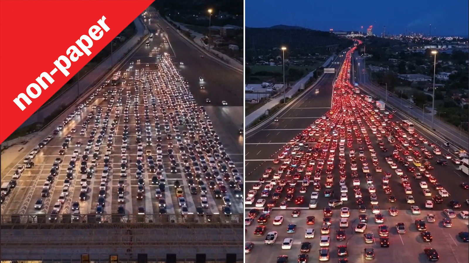 Μποτιλιάρισμα στην Αθηνών-Κορίνθου: Τι φταίει και γίνεται το σώσε;