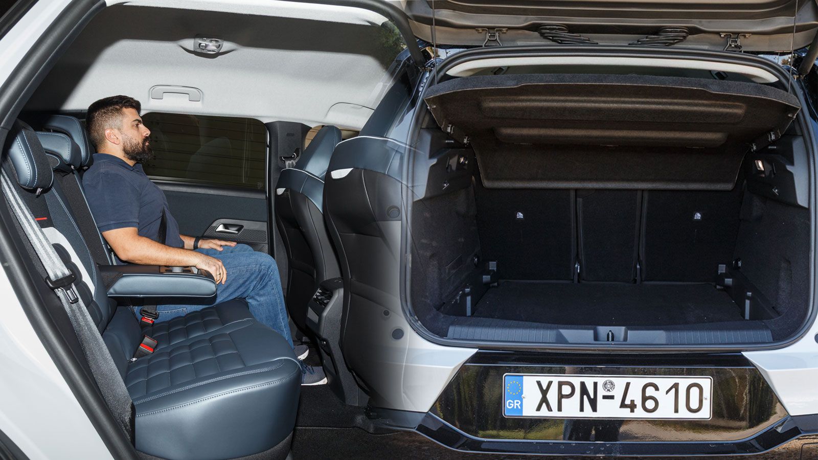 Η αύξηση διαστάσεων στο νέο Citroen C5 Aircross έφερε πολύ καλύτερους χώρους επιβατών καθώς και +71 λίτρα χώρου αποσκευών (651 λτ. συνολικά).