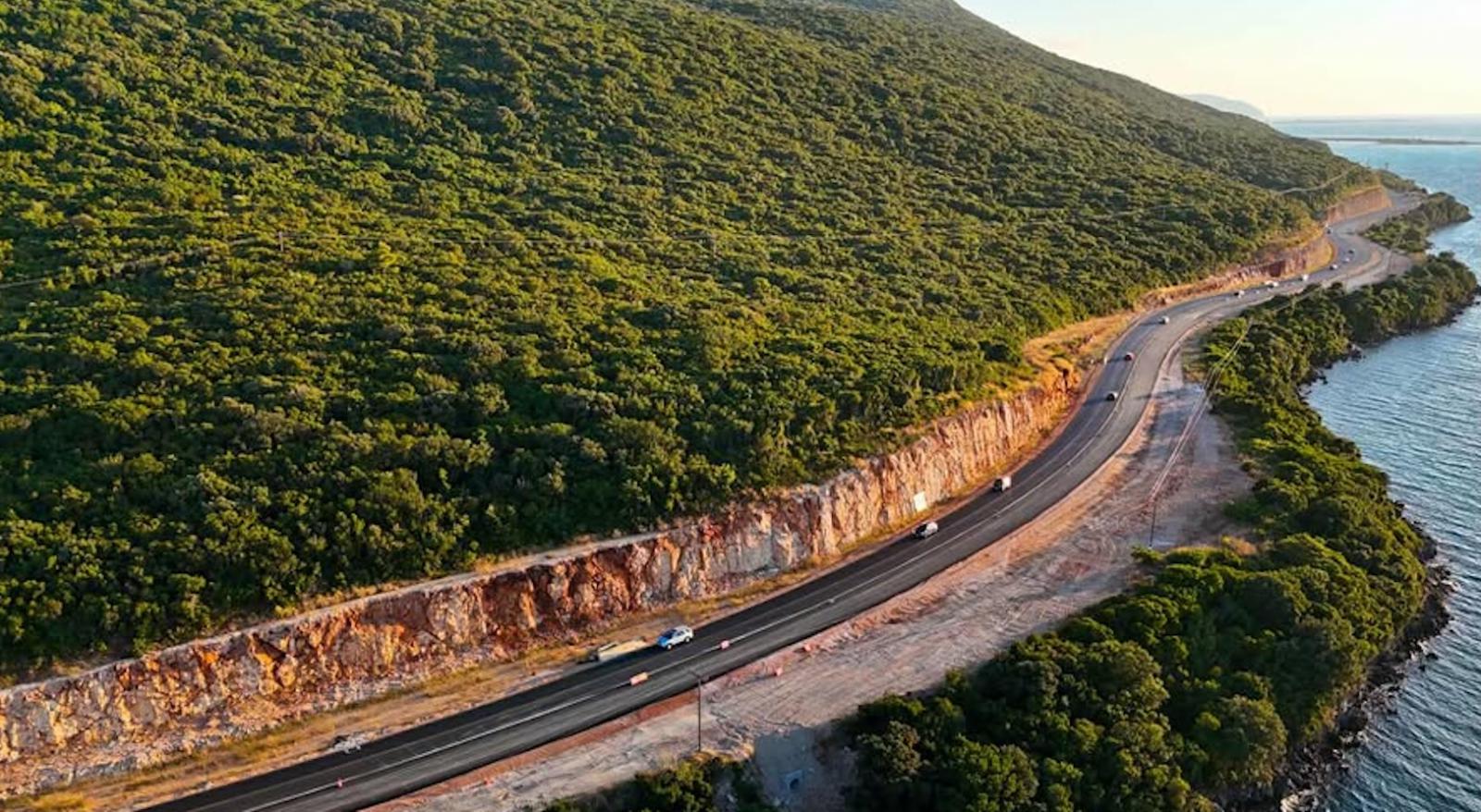 Στην κυκλοφορία τέθηκε η παράκαμψη του Αγίου Νικολάου στον οδικό άξονα Βόνιτσα – Λευκάδα