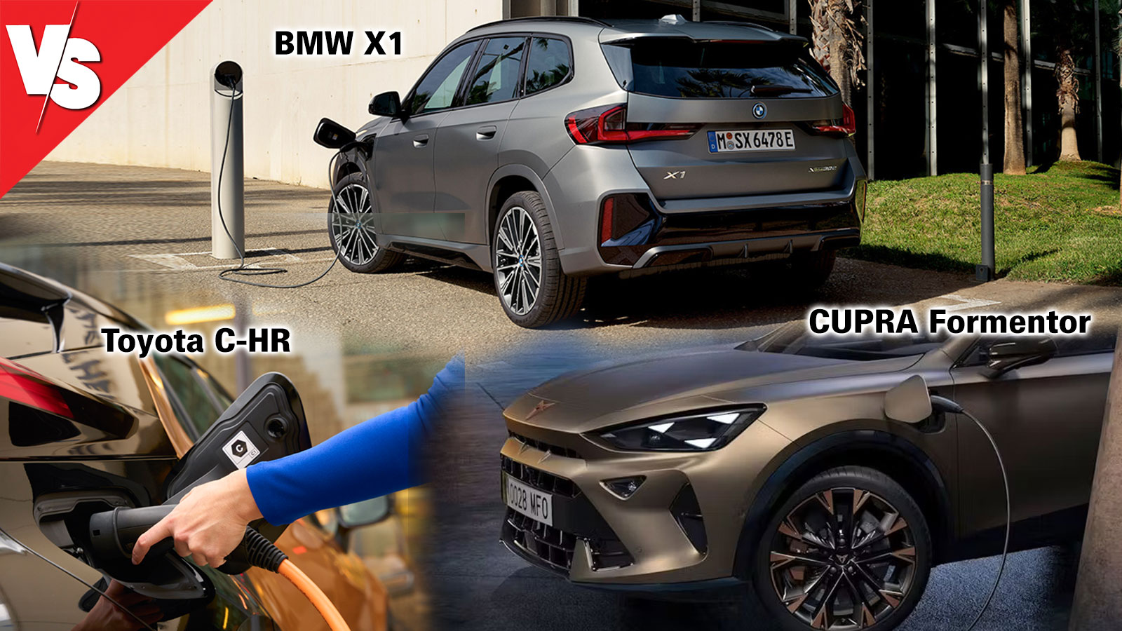 Plug-in μικρομεσαία Hybrid SUV: BMW X1, CUPRA Formentor ή Toyota C-HR;