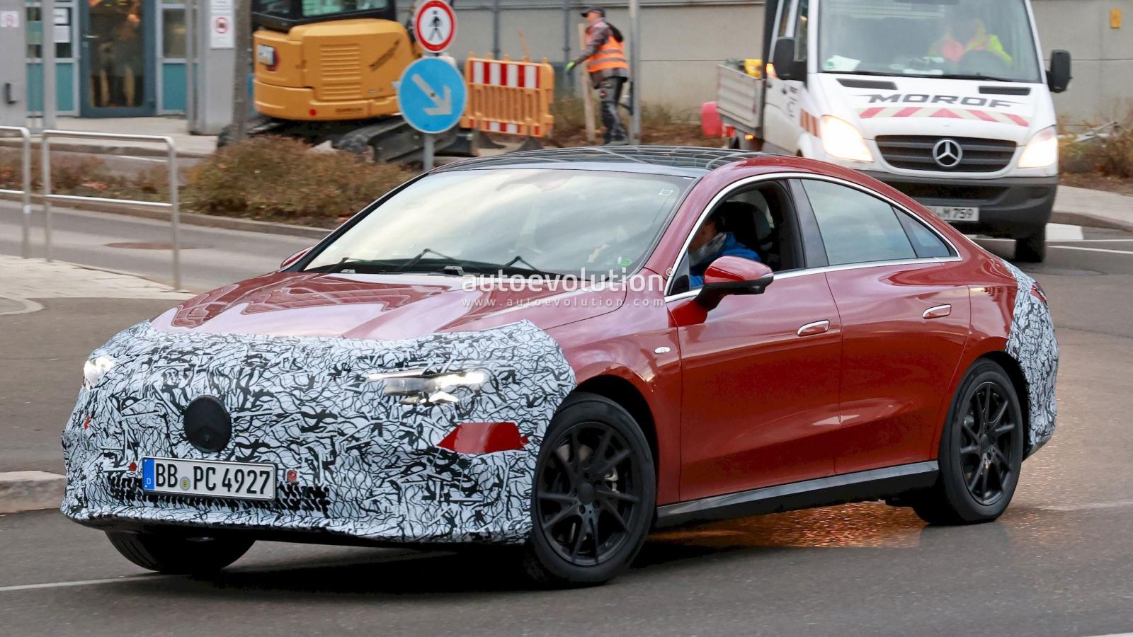 Mercedes CLA (κατασκοπευτική φωτογραφία)