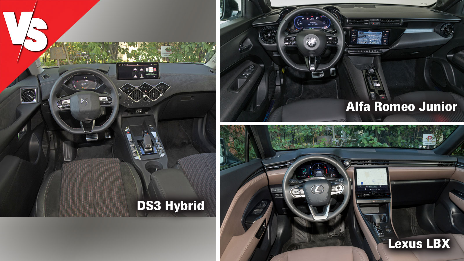 Premium μικρά SUV με 136 PS: Alfa Romeo Junior Ibrida, DS 3 Hybrid ή Lexus LBX;