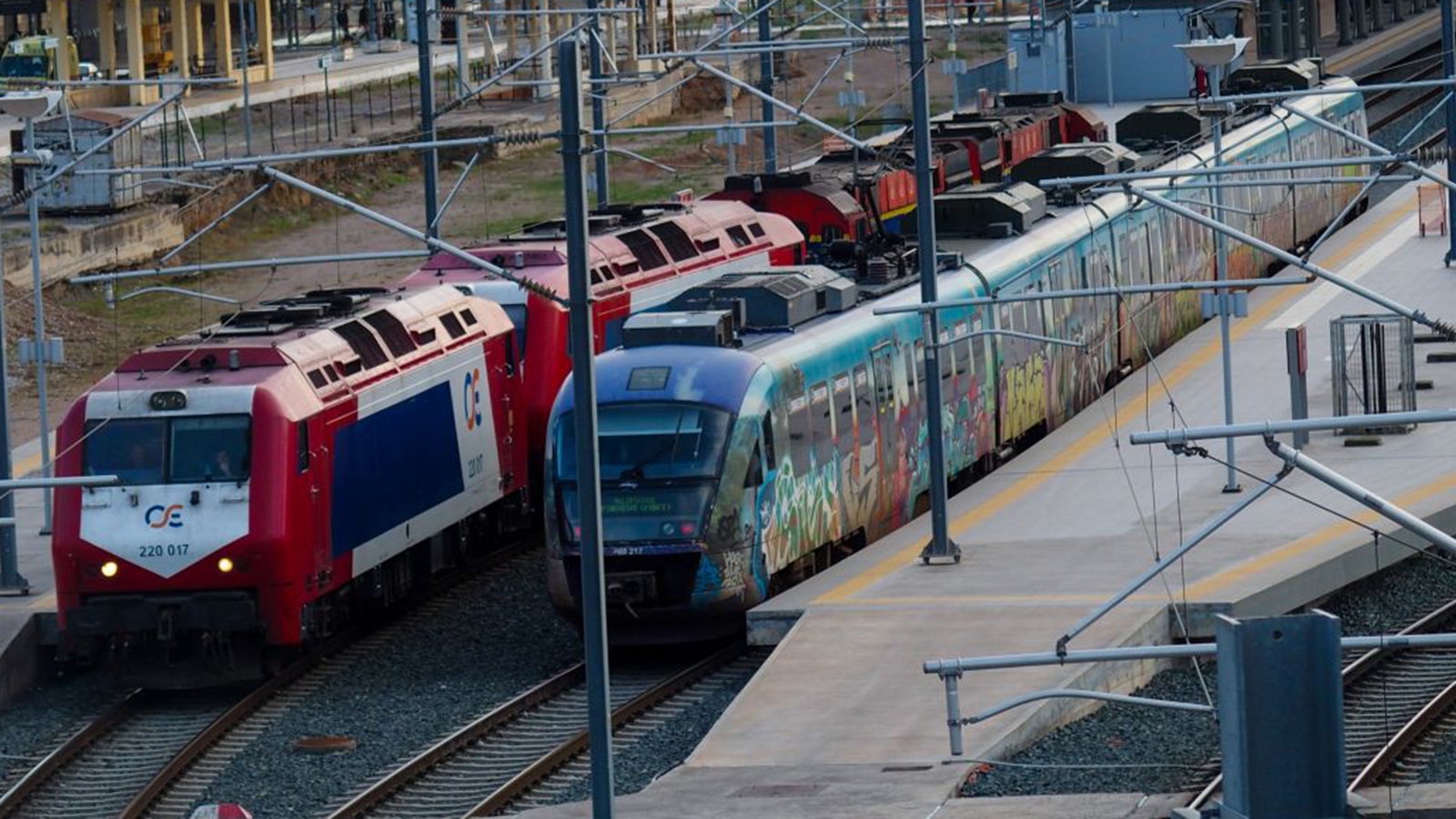 Οι στάσεις του προαστιακού σιδηροδρόμου Θεσσαλονίκης