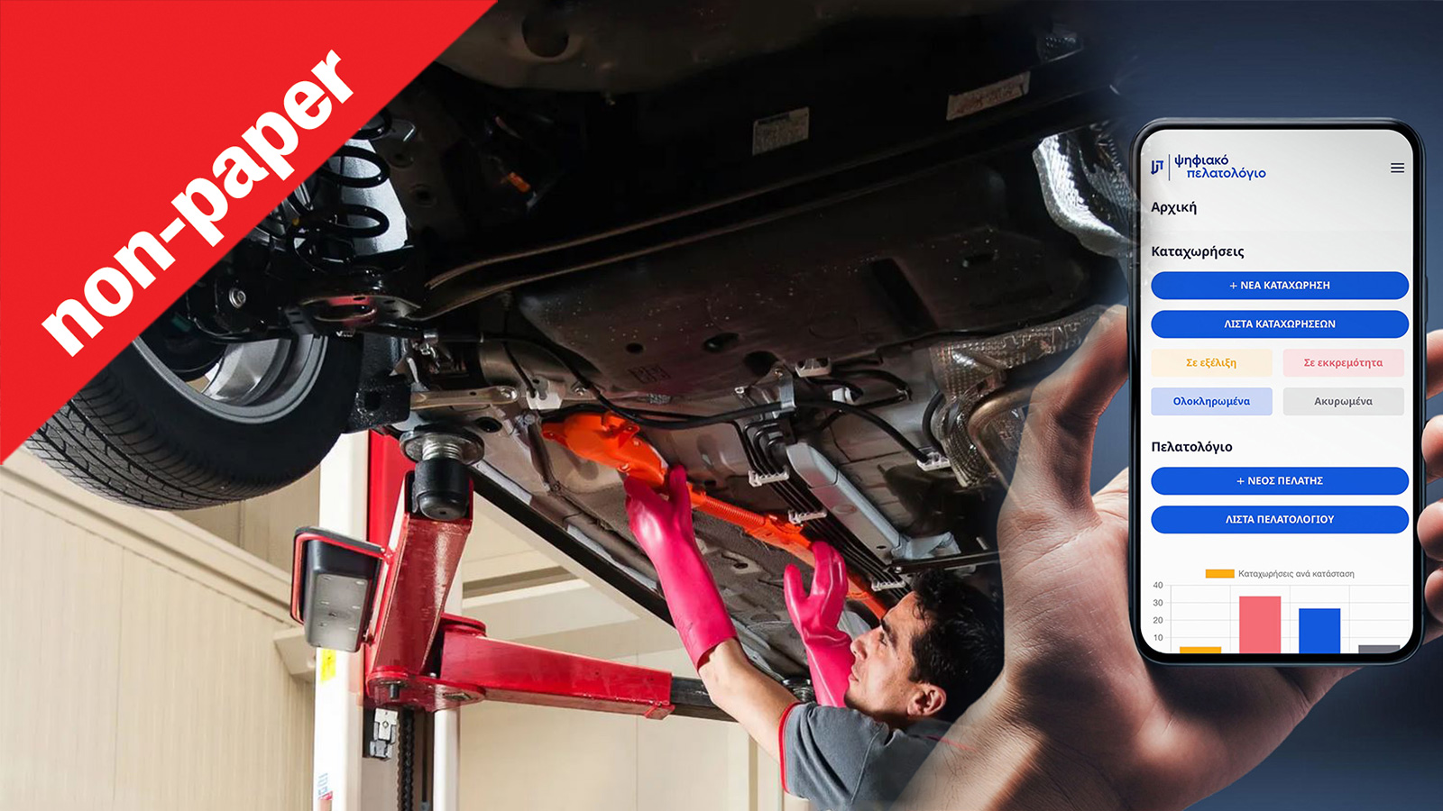 Τι χάνουμε με το νέο σύστημα πελατών στα συνεργεία;