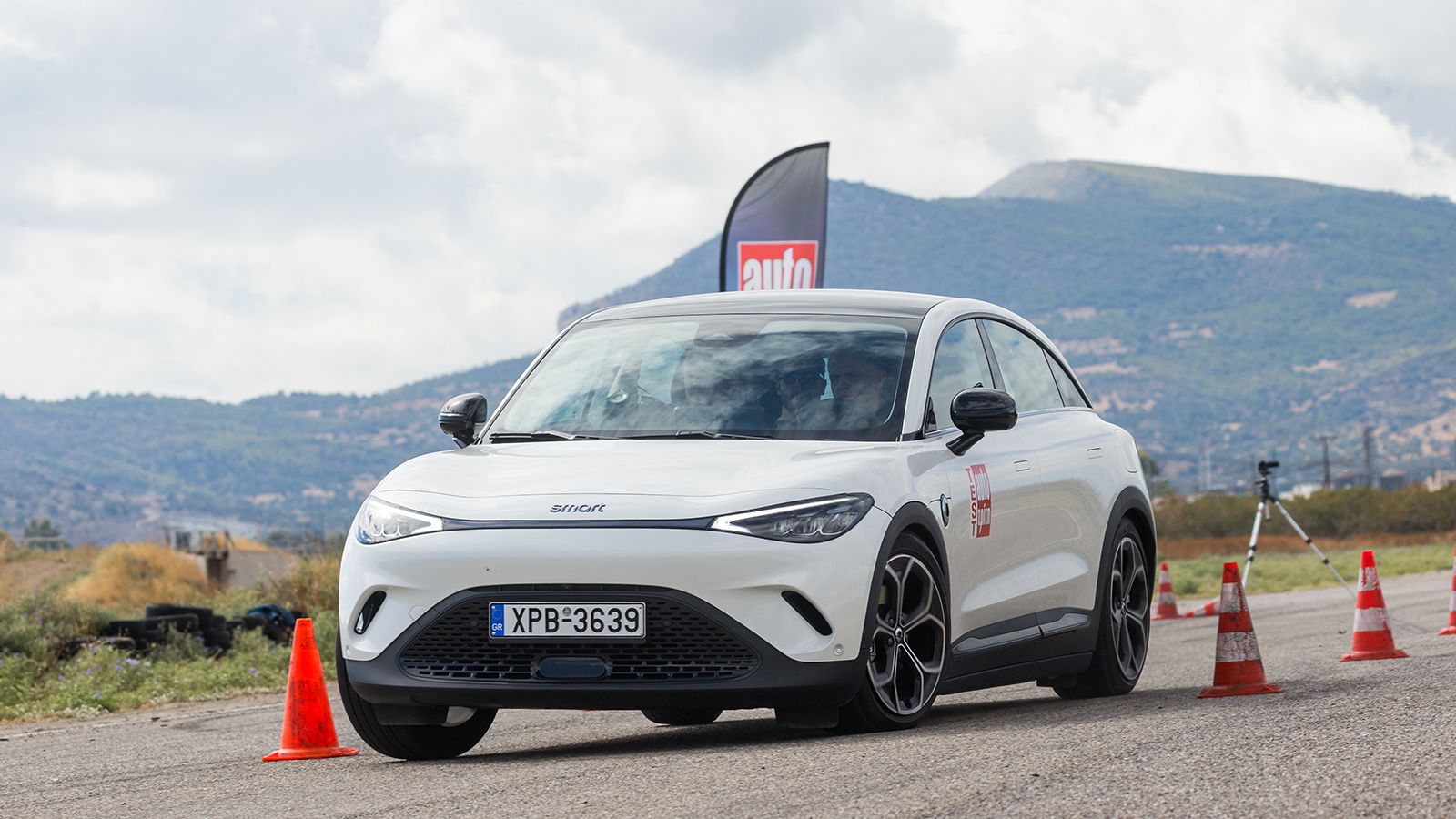 Το smart #3 είχε κορυφαία επίδοση στο elk test με ταχύτητα 78 χλμ./ώρα.