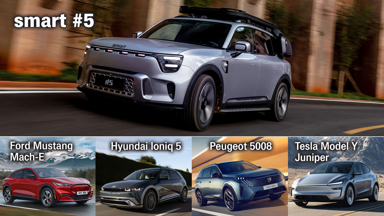 Νέο smart #5 από 40.990 ευρώ: Ποια αυτοκίνητα θα βρει στην αγορά;