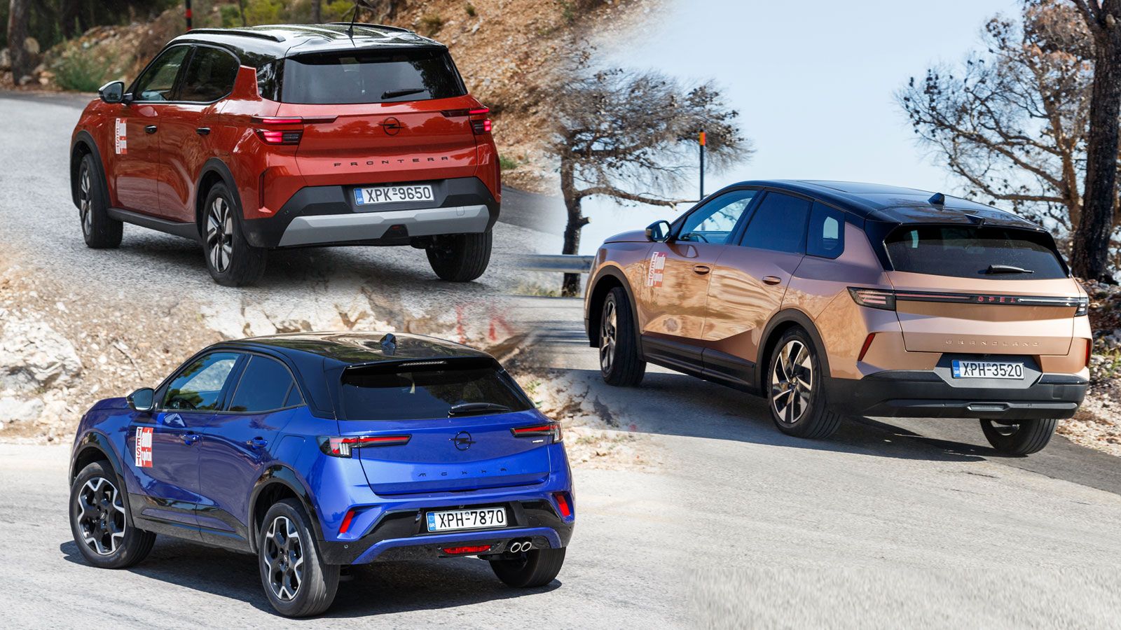Πόσο μοιάζουν και πού διαφέρουν τα SUV της Opel;