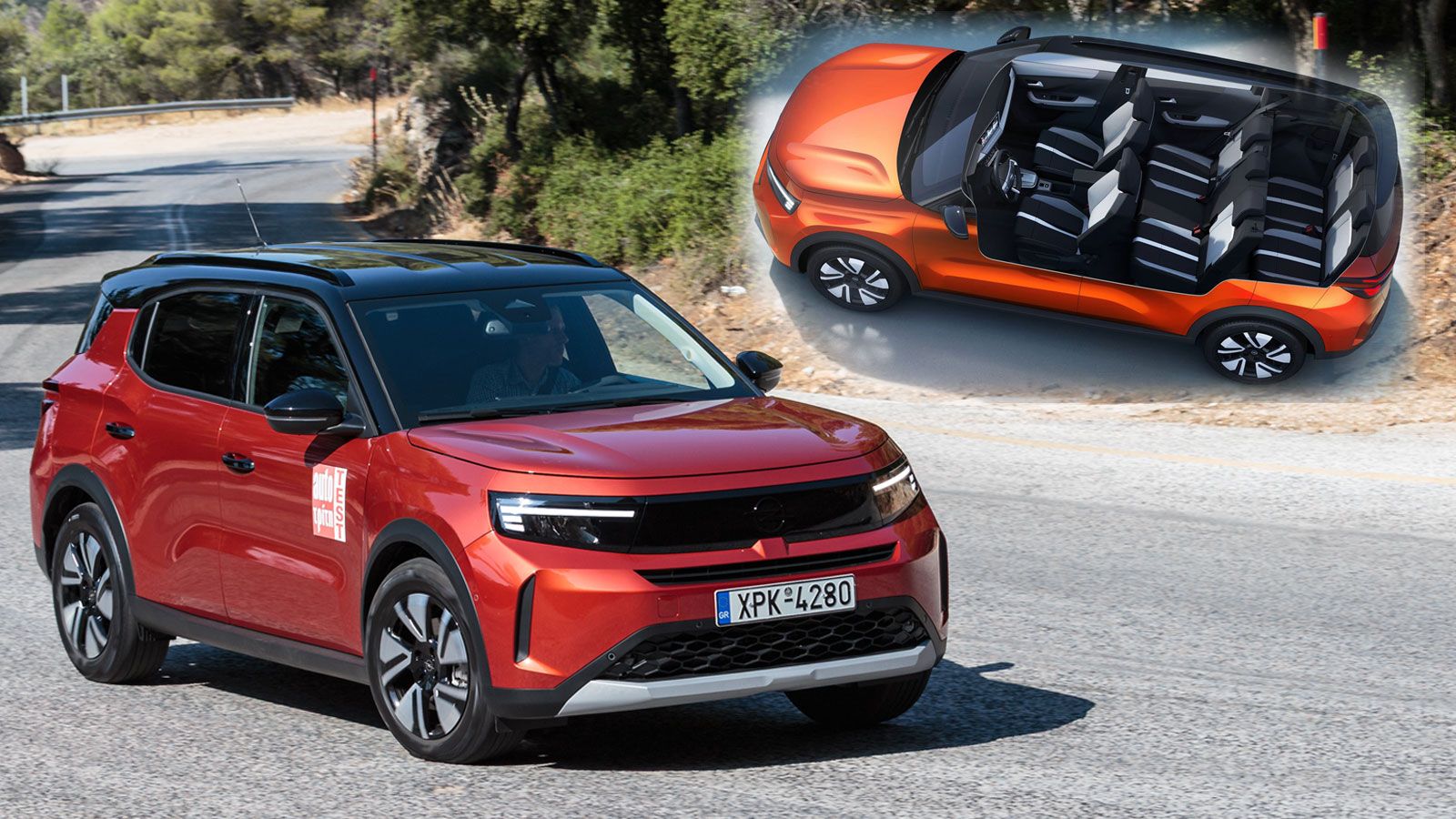 Οι καλοί χώροι σε συνδυασμό με την δυνατότητα 7-θέσιας διάταξης προσδίδουν στο Opel Frontera έναν low-budget οικογενειακό χαρακτήρα.