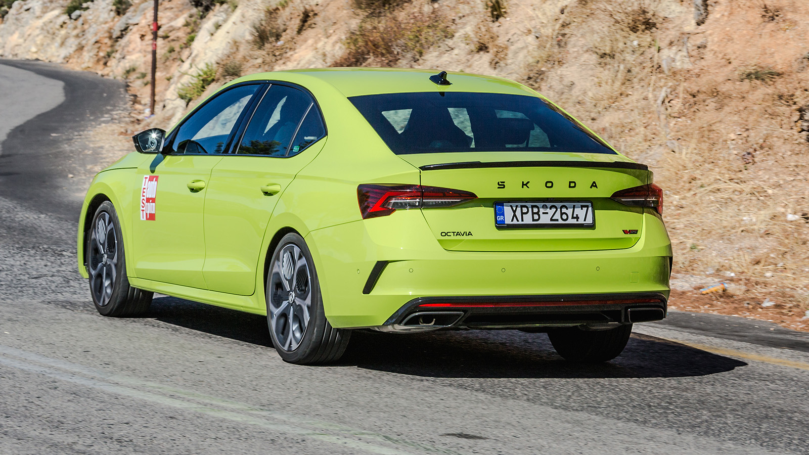 Δοκιμή Skoda Octavia Grand Coupe RS 265 PS | autotriti.gr
