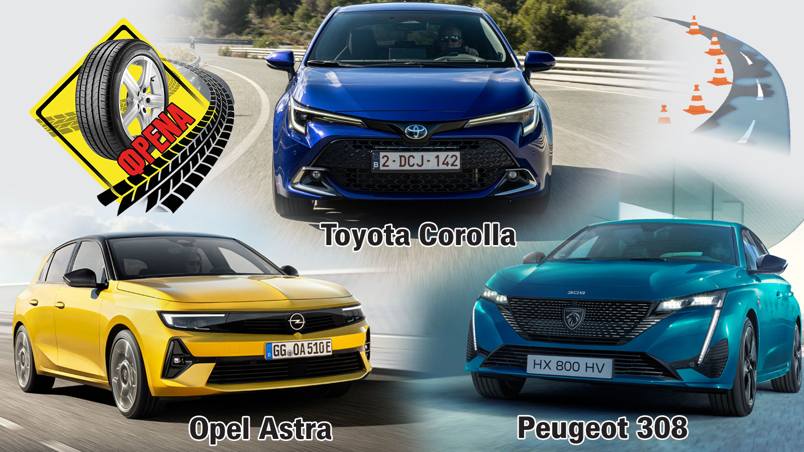 Αυτά τα 5 λάστιχα φρενάρουν καλύτερα στη βροχή