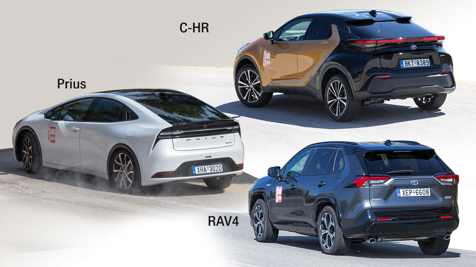 Τα Plug-in υβριδικά της Toyota: C-HR, RAV4 και Prius