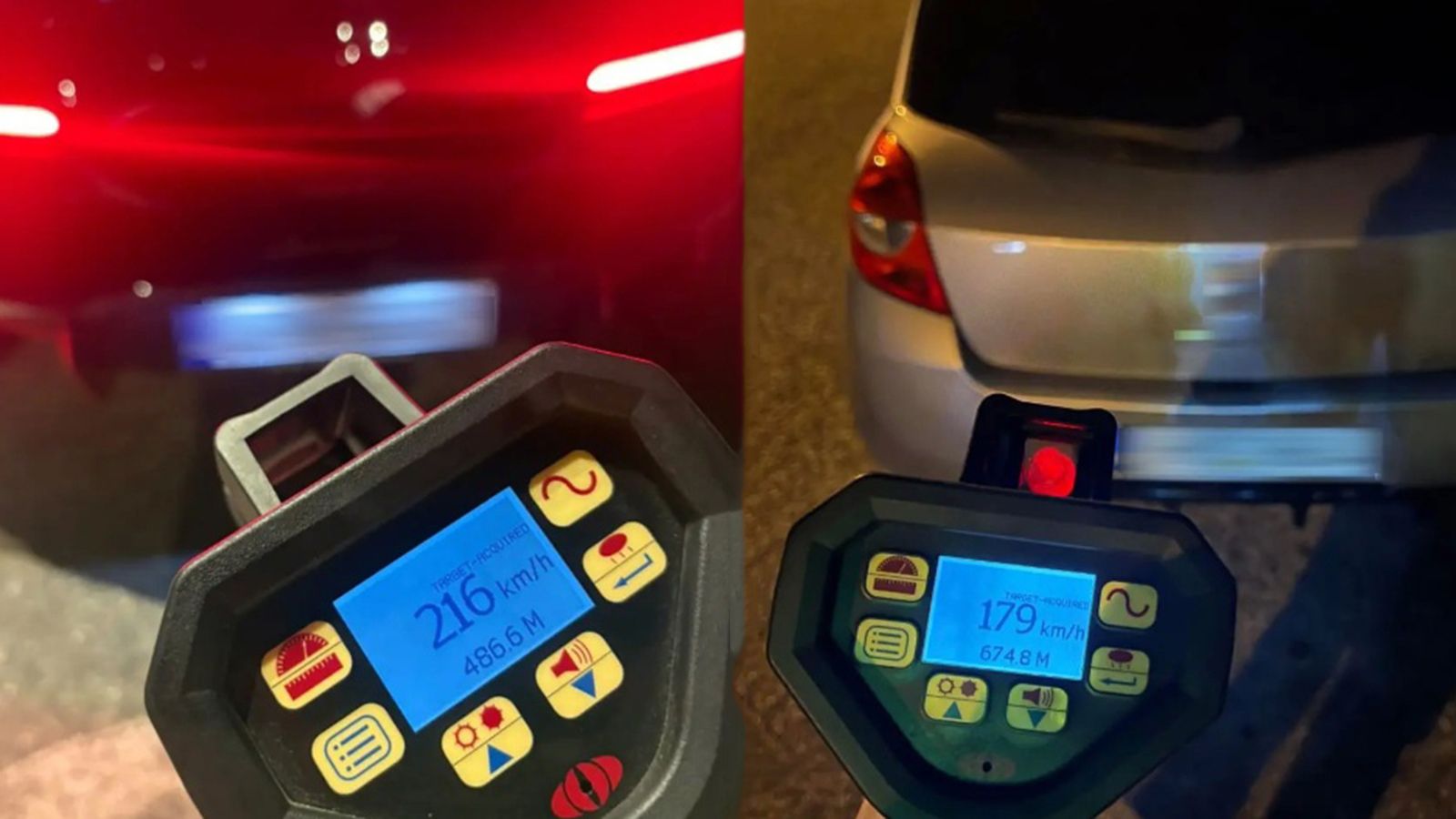 Δύο συλλήψεις οδηγών που έτρεχαν με 179 και 216 χλμ./ώρα!