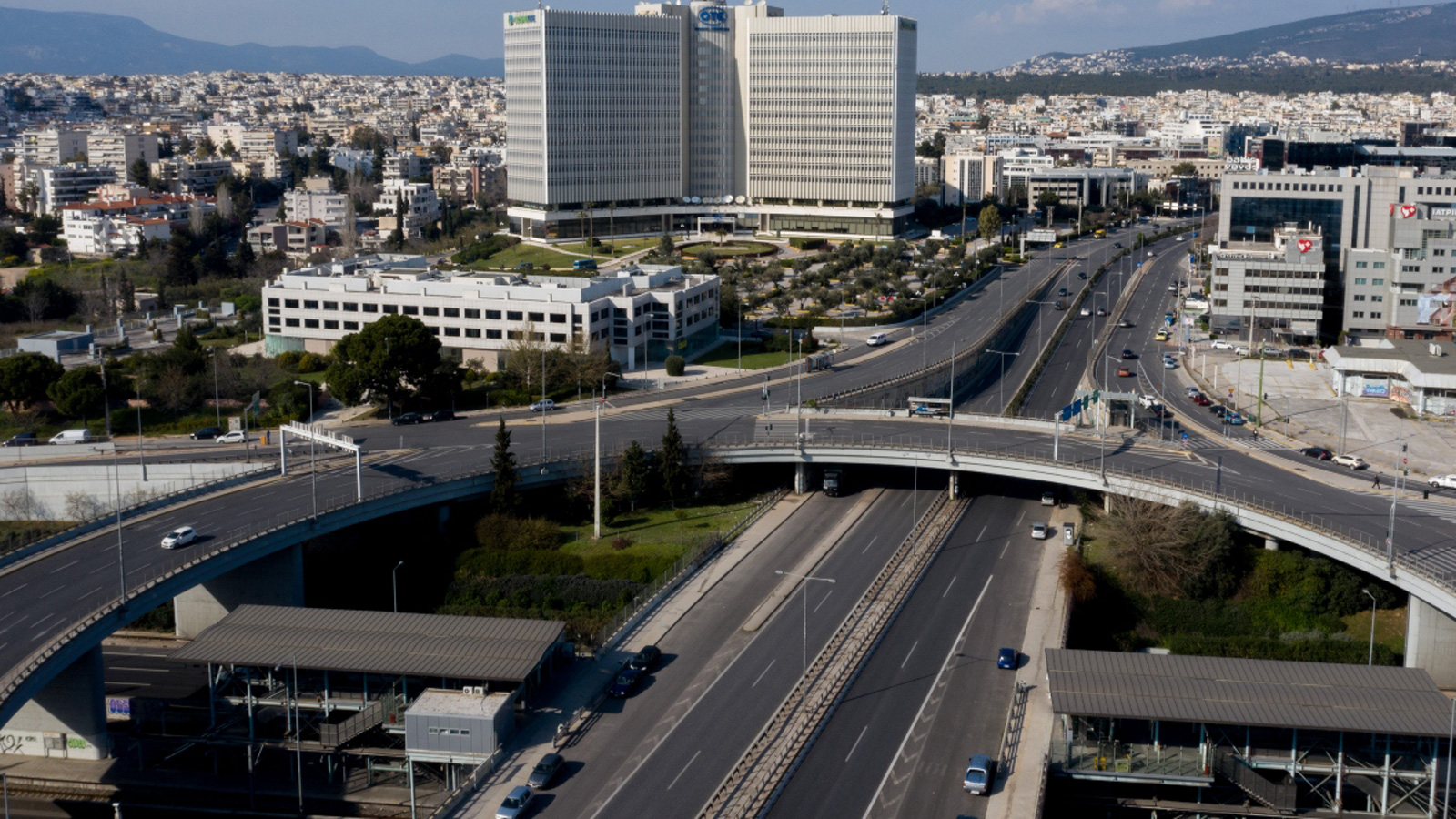 Το τροχαίο συνέβη στην άνοδο της Λ. Κηφισίας.