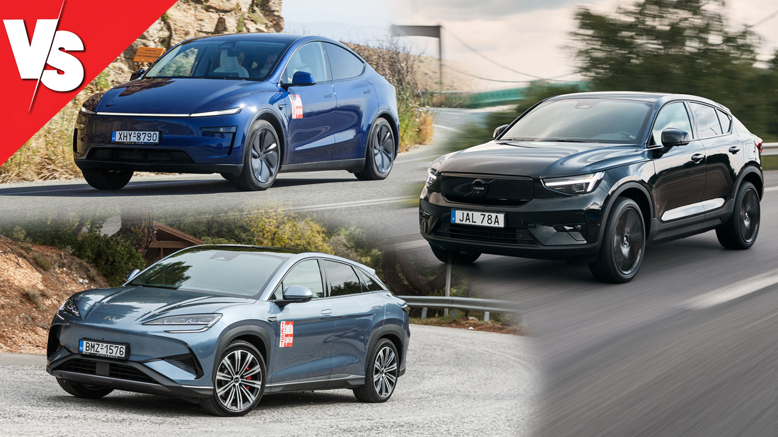 Ηλεκτρικό στα ίδια λεφτά: BYD Sealion 7, Tesla Model Y ή Volvo EC40;