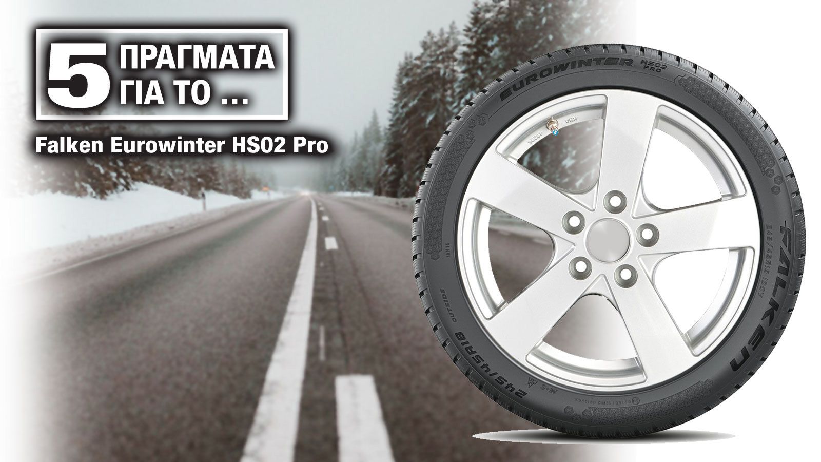 5 Πράγματα για το χιονολάστιχο Falken Eurowinter HS02 Pro
