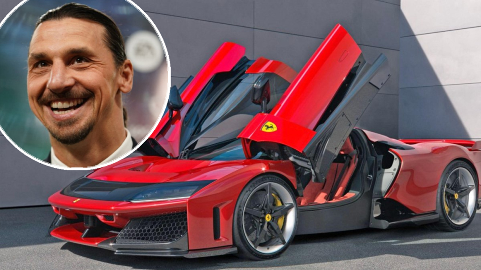 Ζλάταν Ιμπραΐμοβιτς: Πήρε τη νέα Ferrari F80 δώρο για τα γενέθλιά του!