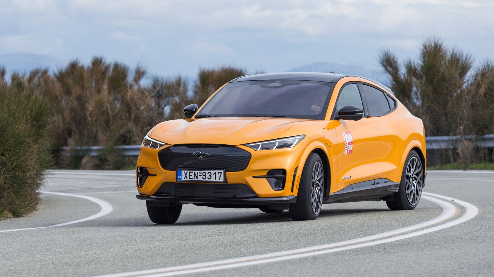 Η τετρακίνητη Mustang Mach-Ε GT αποδίδei 487 άλογα.