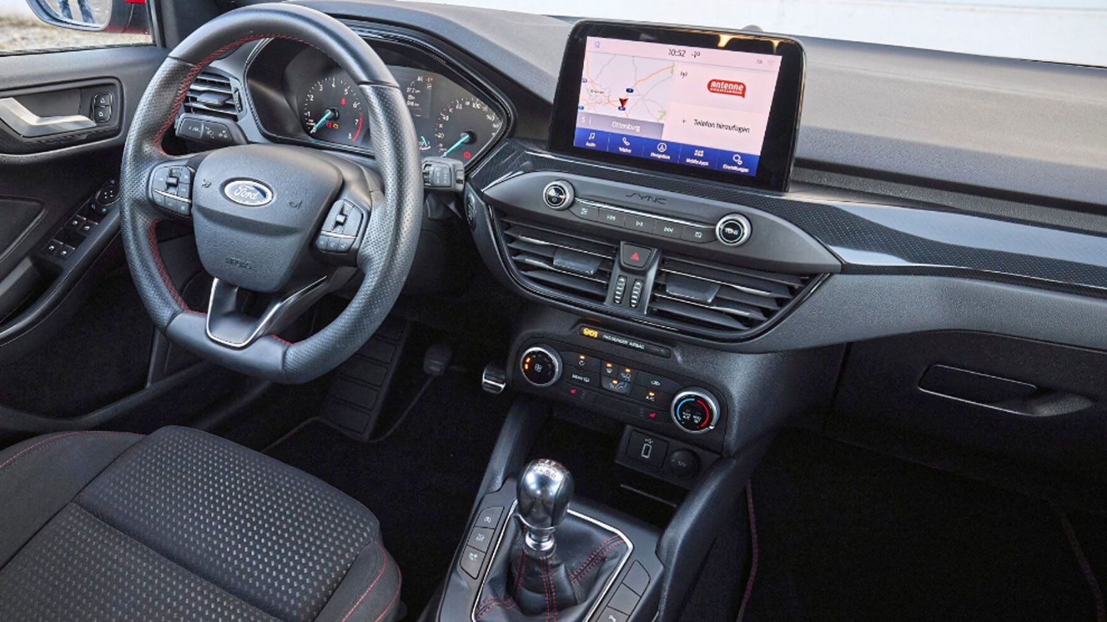 Το εσωτερικό του Ford Focus