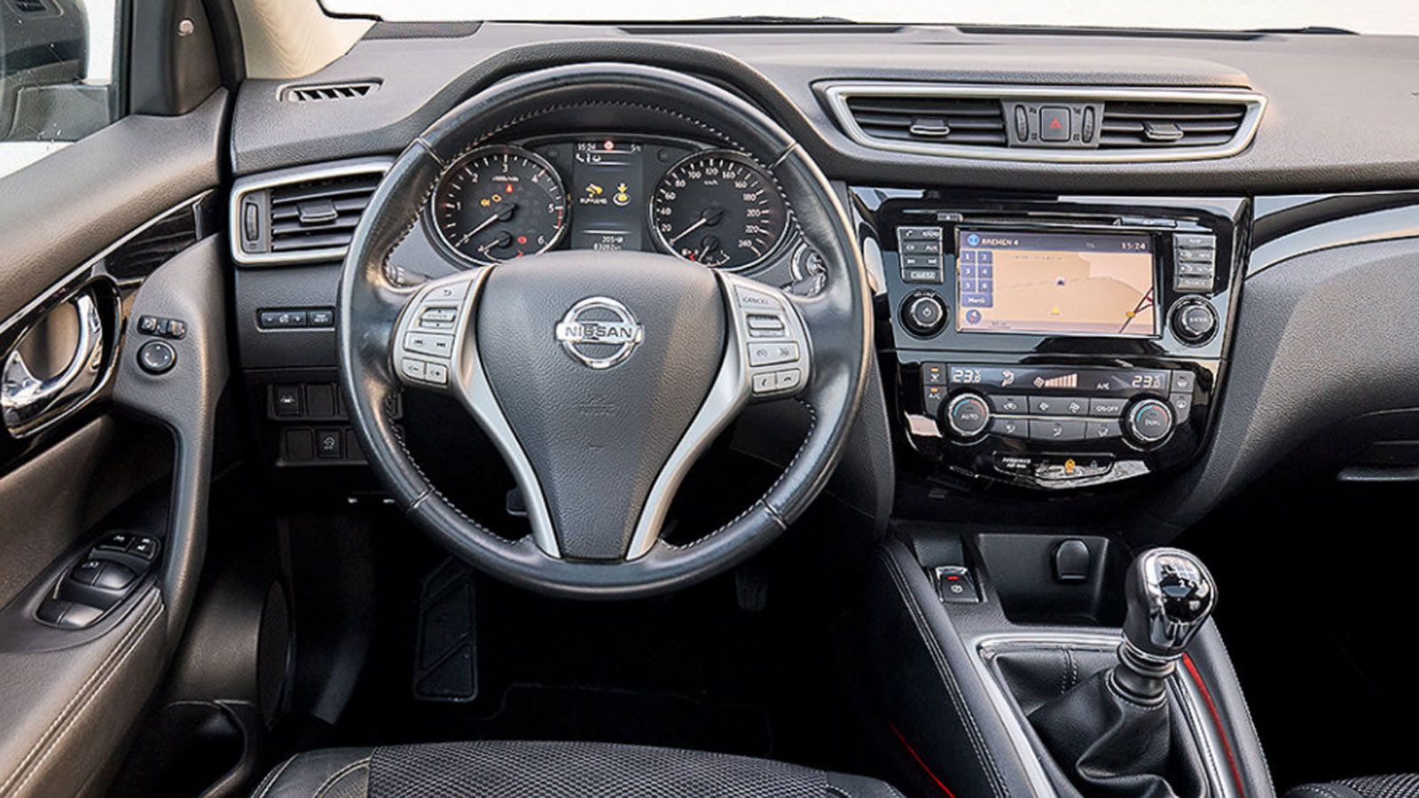 Το εσωτερικό του Nissan Qashqai