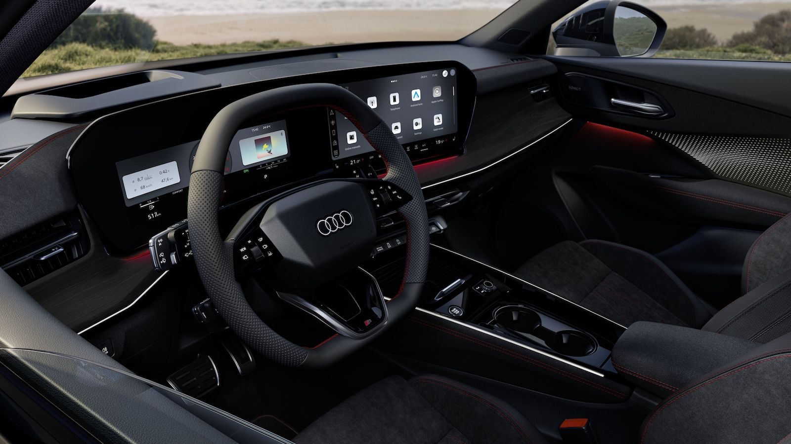 Audi Q3 Facelift interior