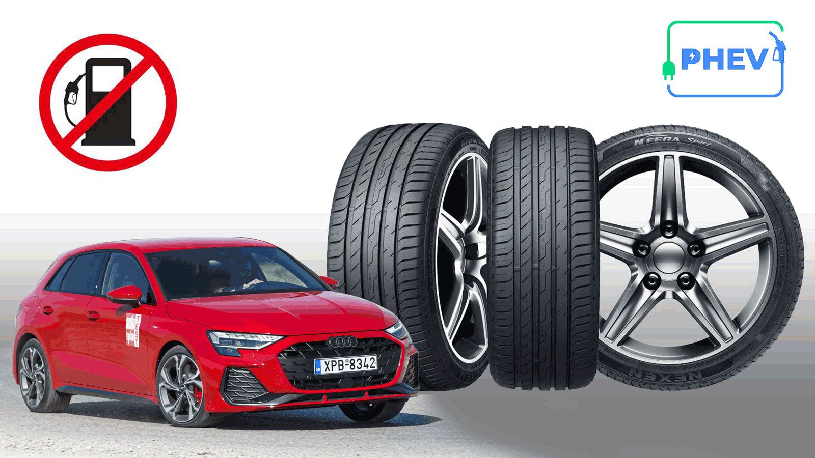 Το Plug-in που «καίει» σαν diesel στο ταξίδι «φοράει» ελαστικά Nexen