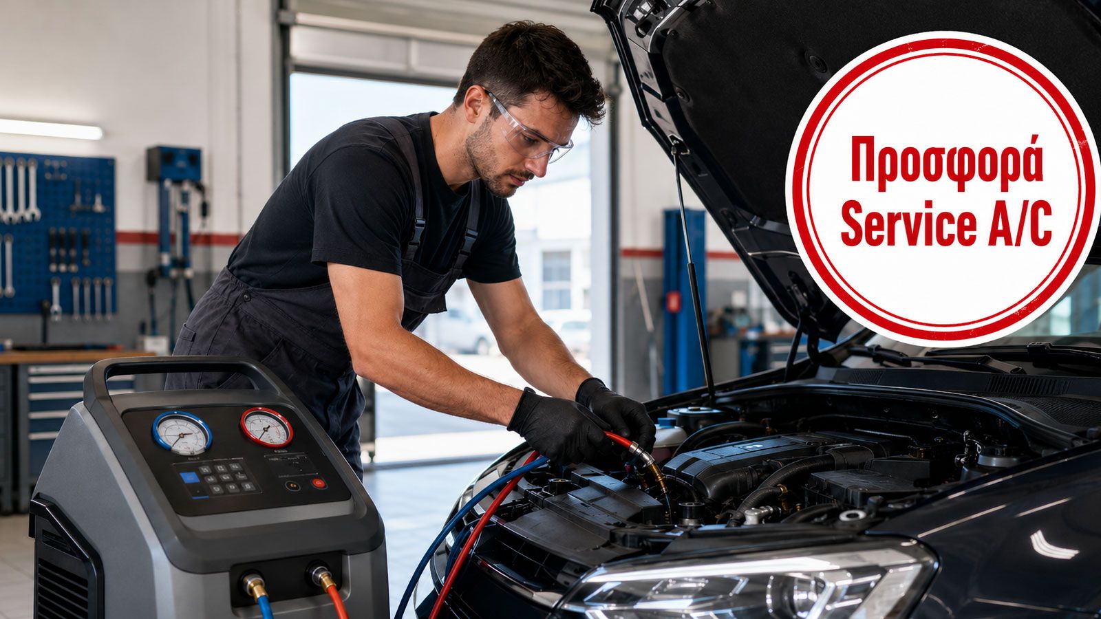 Η Autofit δίπλα στον οδηγό με προσφορά για service A/C