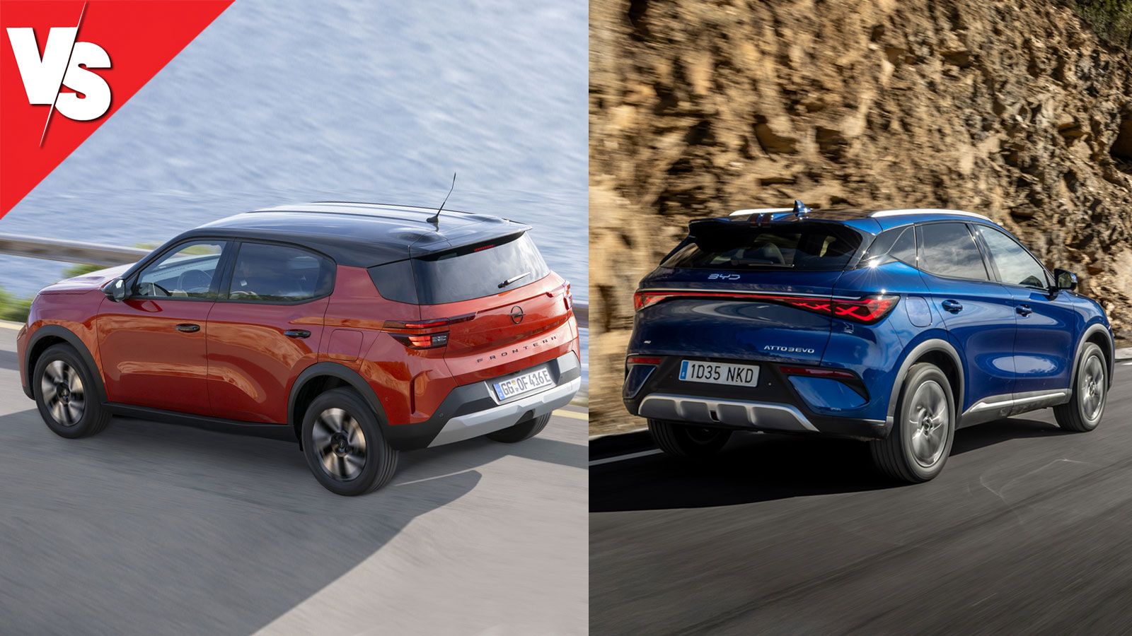 Opel Frontera VS BYD Atto 3, οικογενειακά SUV με 13.000 ευρώ διαφορά
