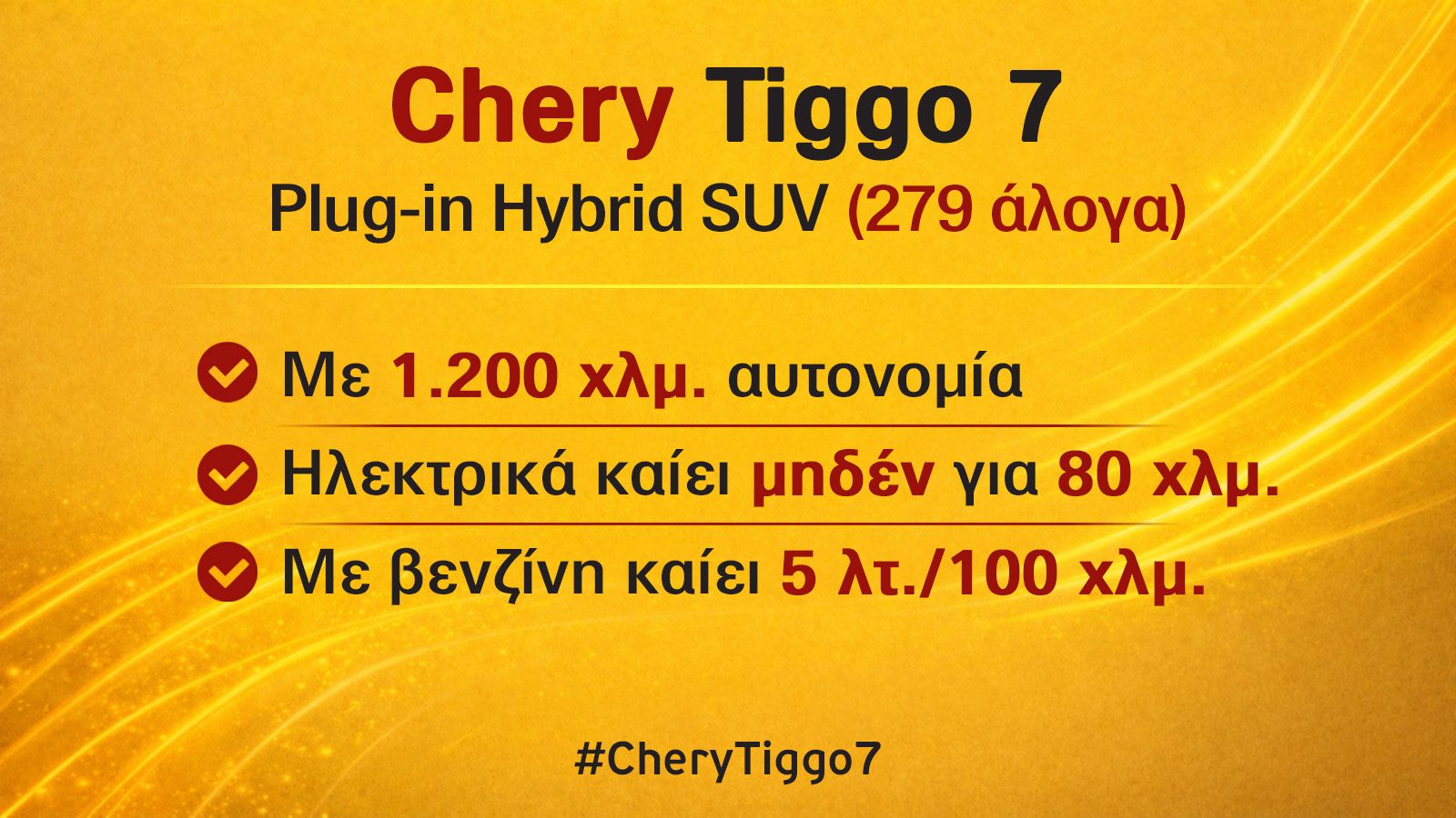 Δοκιμή: Chery Tiggo 7 | Plug-in με 279 άλογα και χαμηλή τιμή