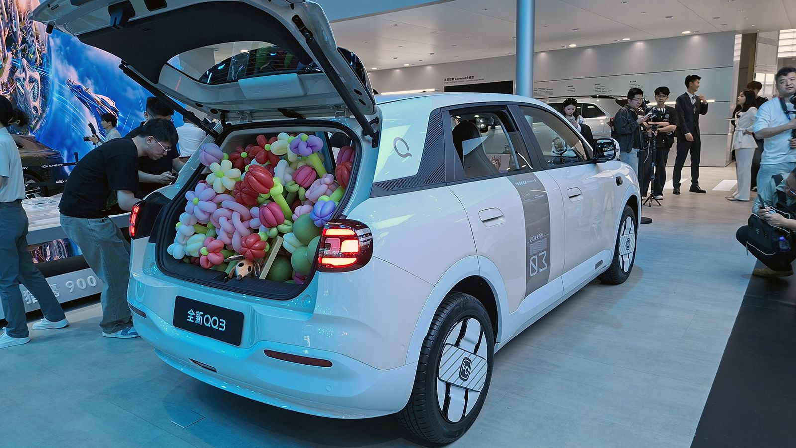 Chery QQ3/Tiggo 3 χώρος αποσκευών Auto China 2026 