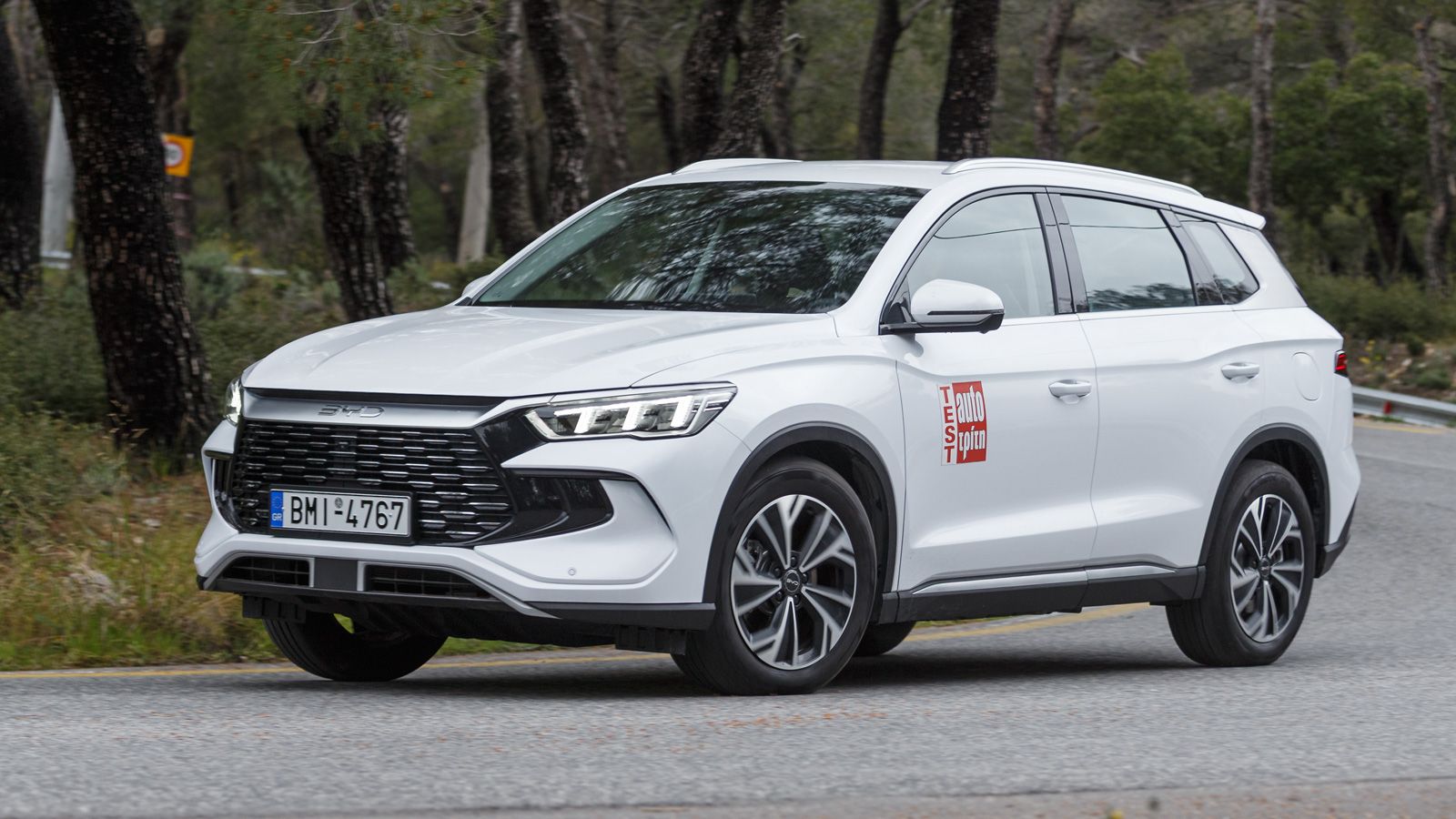 Δοκιμή BYD Sealion 5 DM-i Design -Nέο υβριδικό πρίζας από τη BYD